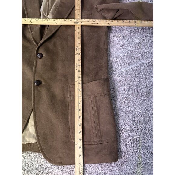 Branford Taylor Men's  Sport Coat Blazer Brown - Picture 9 of 16